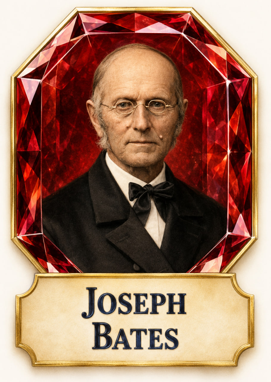 Joseph Bates Advent pioneer jewel